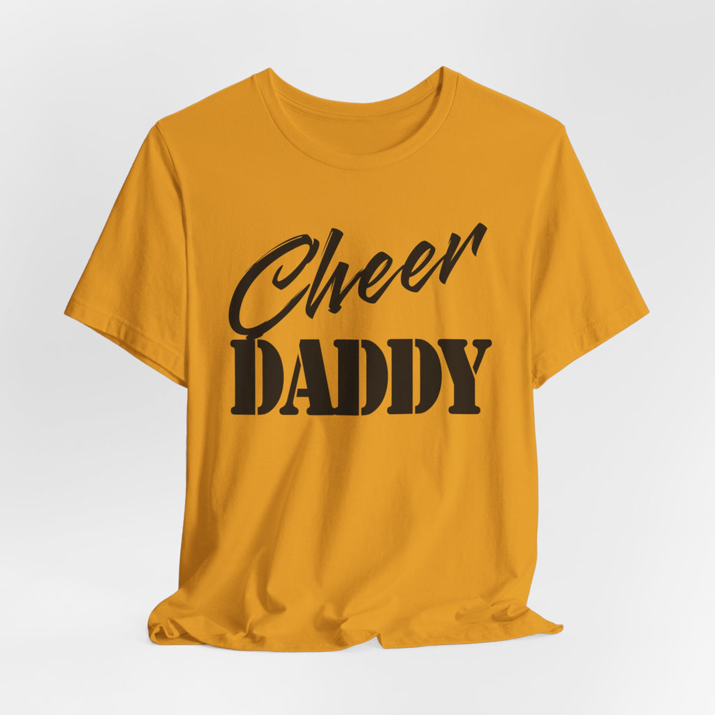 Cheer Daddy T-Shirt —Black