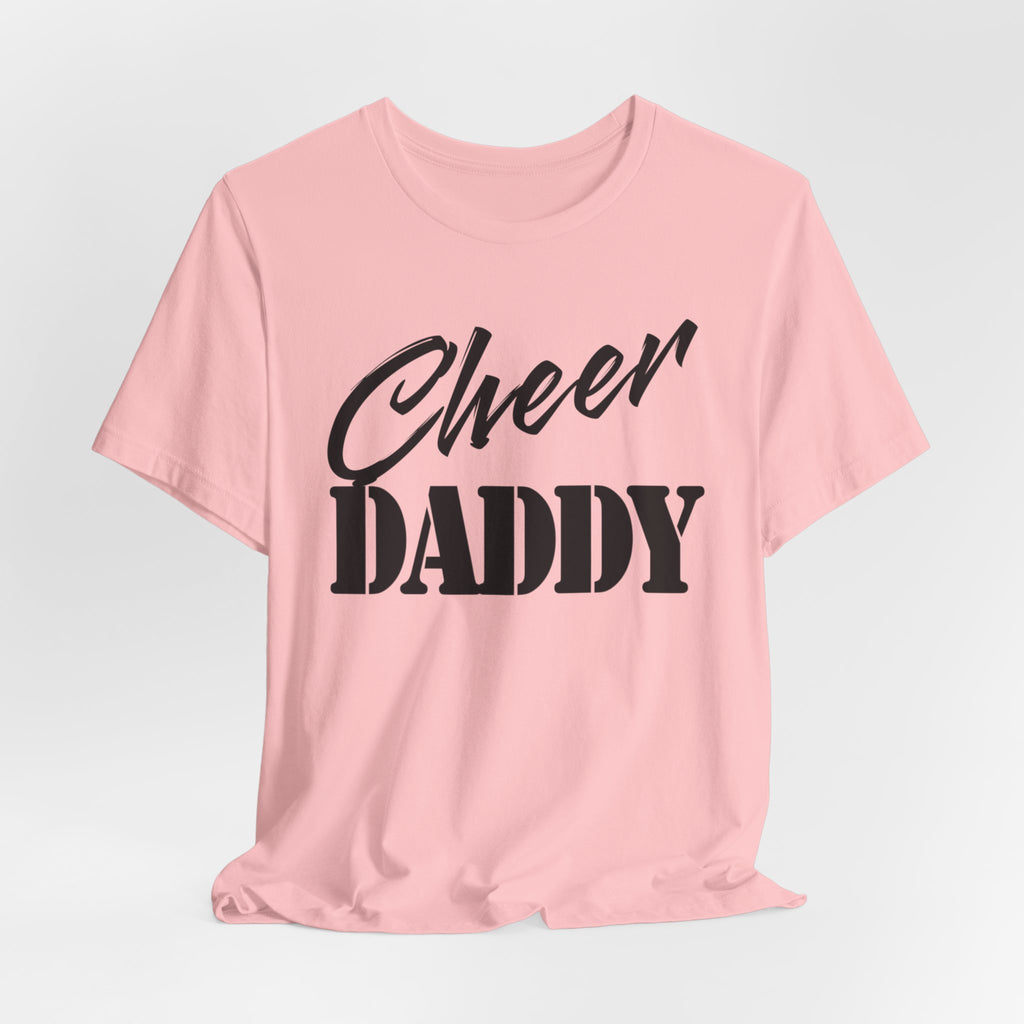 Cheer Daddy T-Shirt —Black