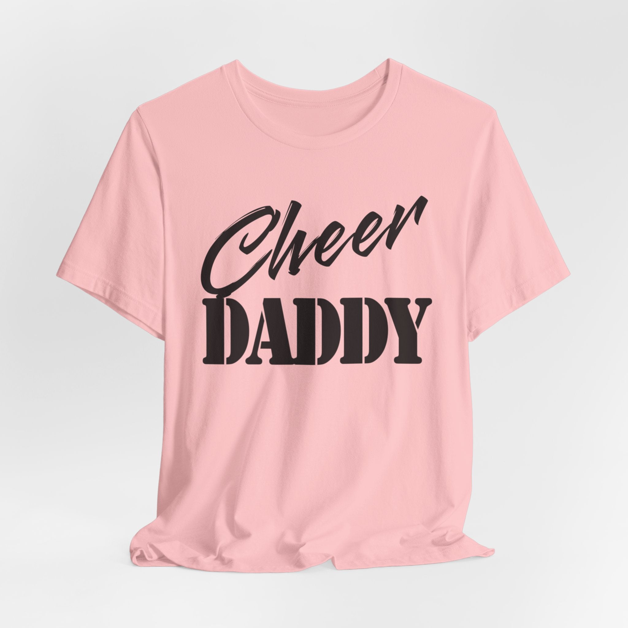 Cheer Daddy T-Shirt —Black