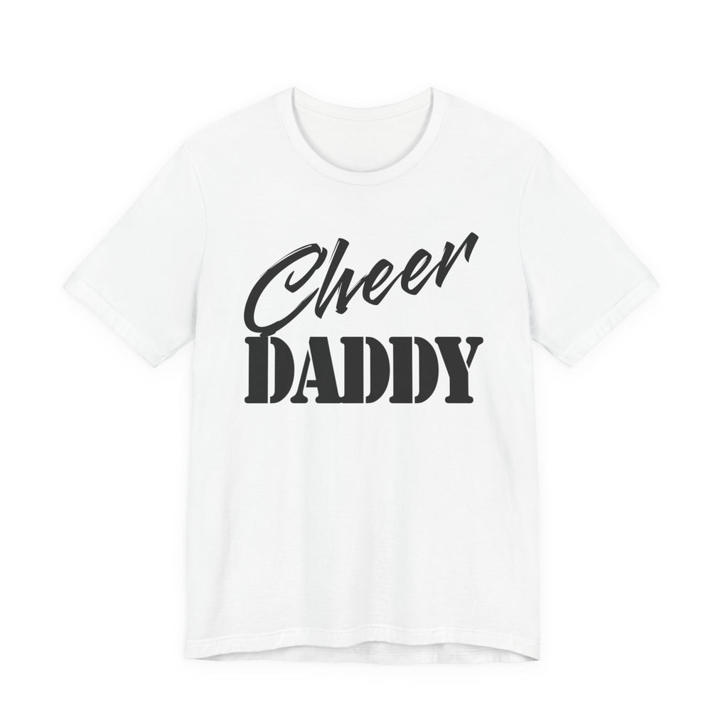 Cheer Daddy T-Shirt —Black