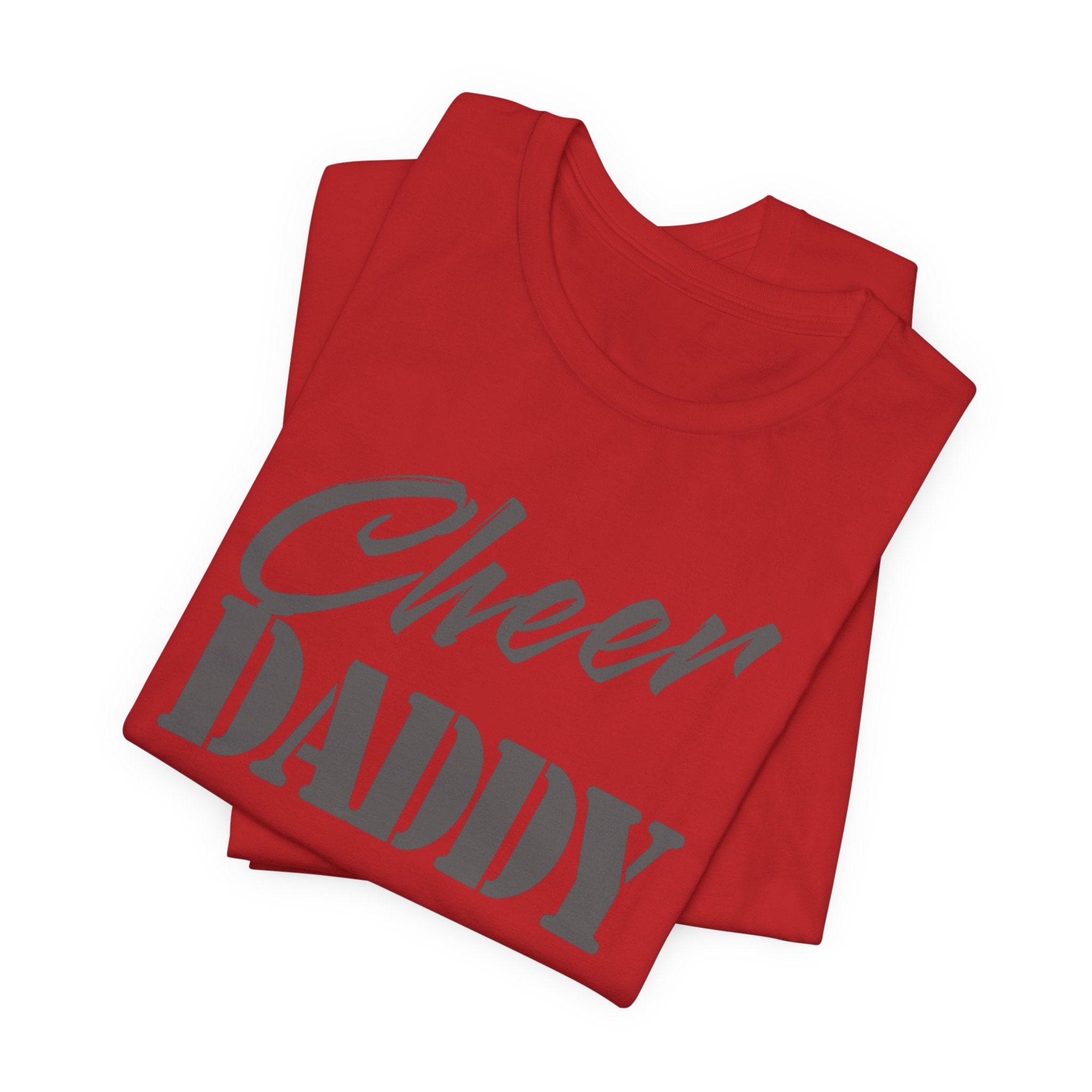 Cheer Daddy T-Shirt — Proud Cheerleading Dad Tee