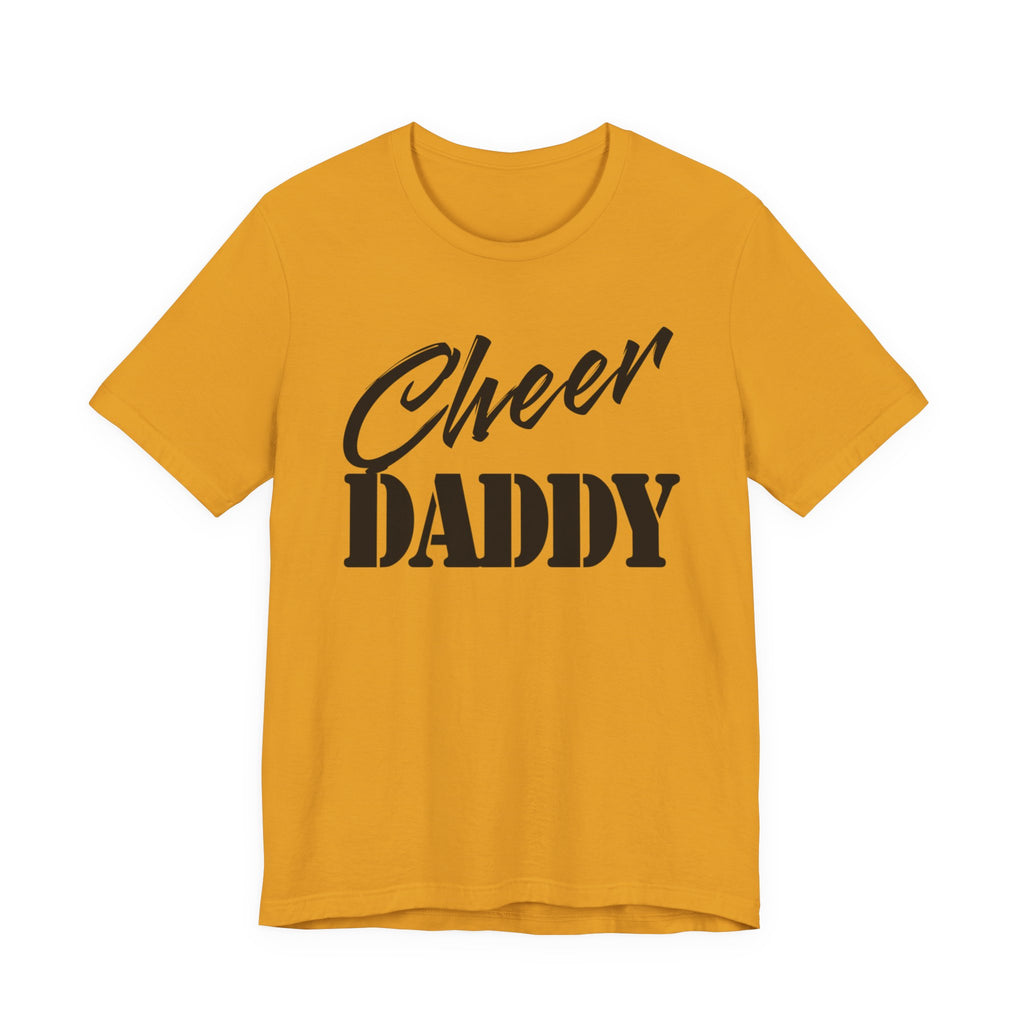 Cheer Daddy T-Shirt —Black