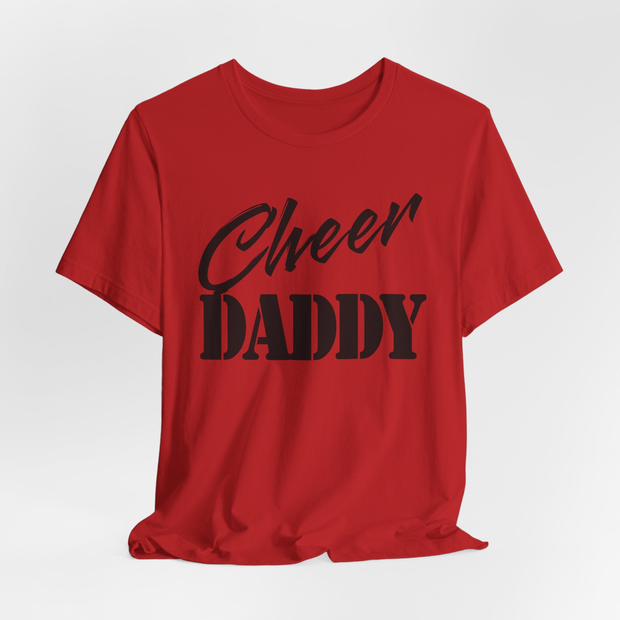 Cheer Daddy T-Shirt —Black