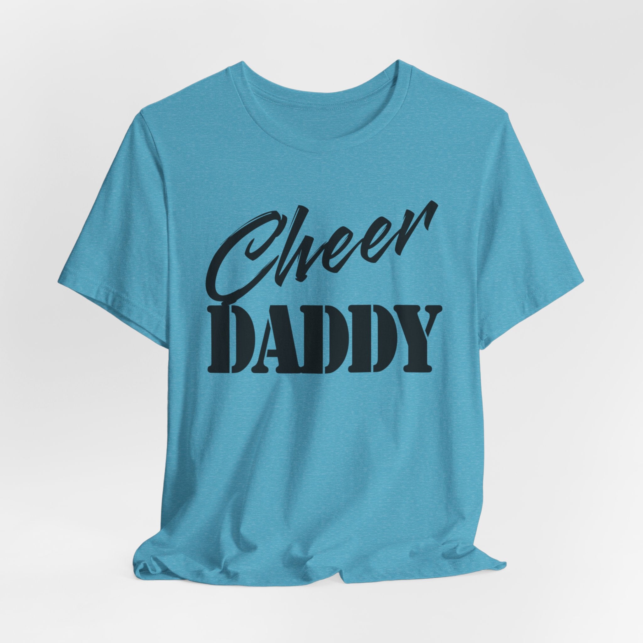 Cheer Daddy T-Shirt —Black