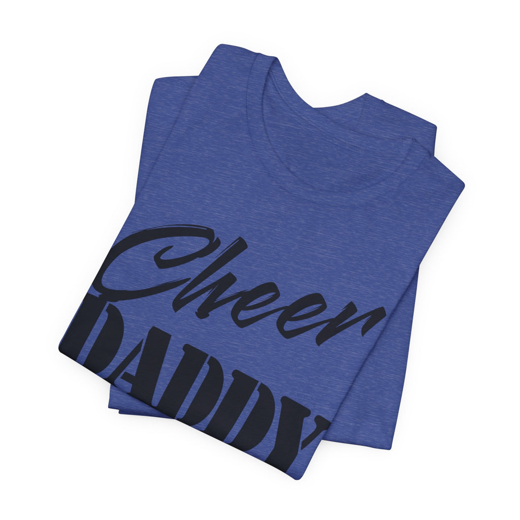 Cheer Daddy T-Shirt —Black