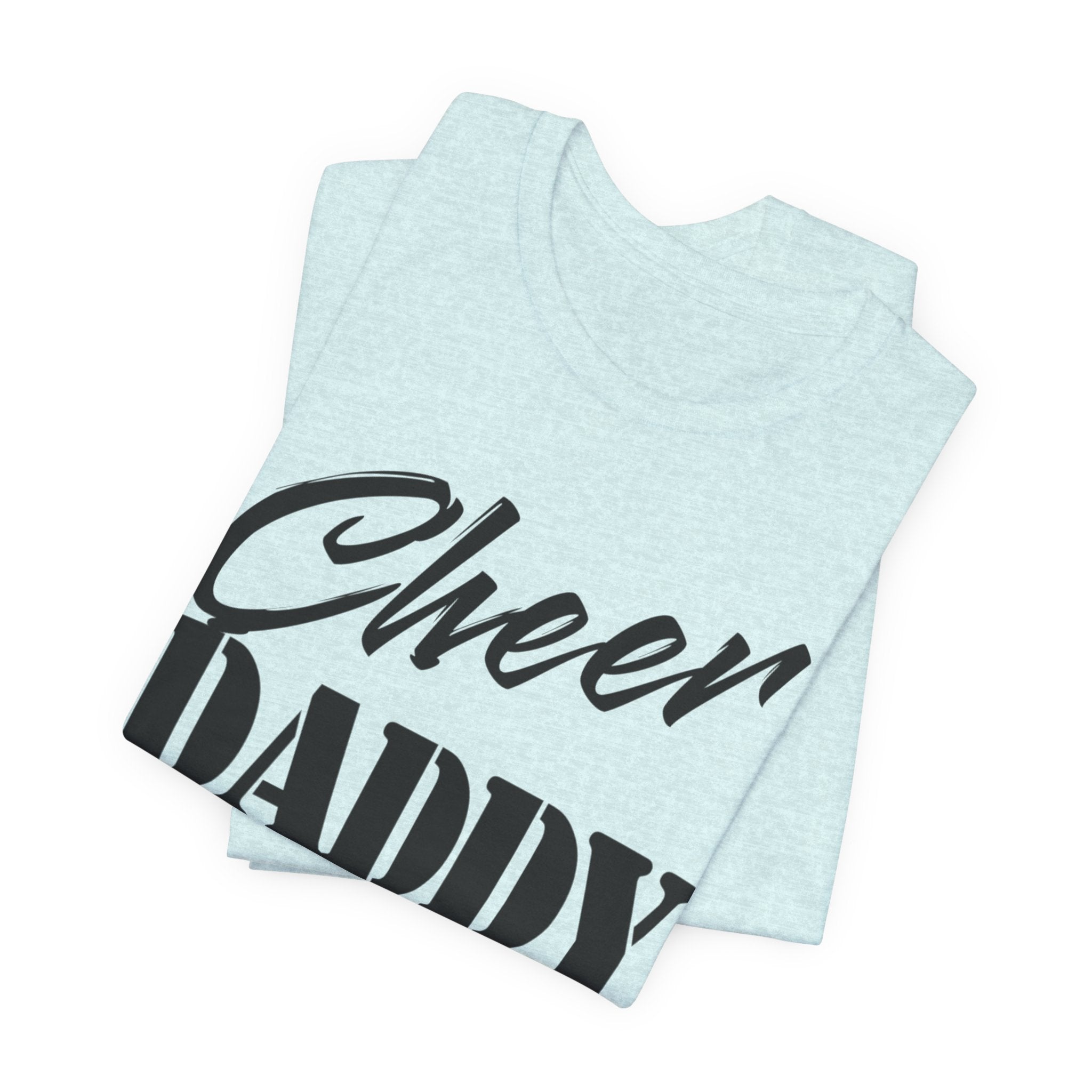 Cheer Daddy T-Shirt —Black
