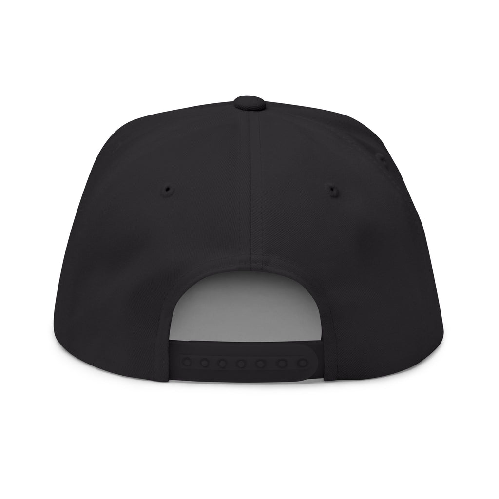 Cheer Mama Embroidered Flat Bill Cap — Cheer Mom Snapback Hat