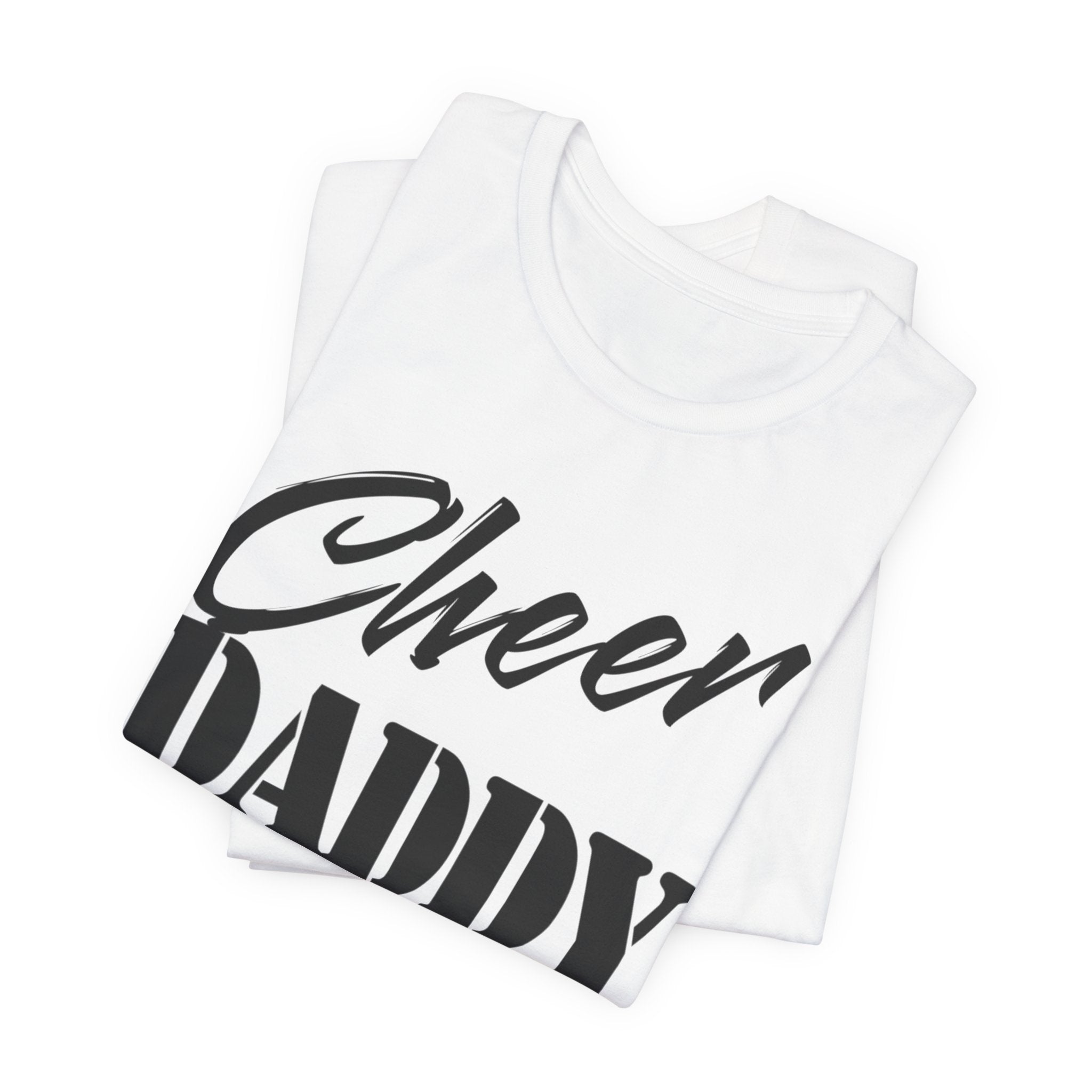 Cheer Daddy T-Shirt —Black