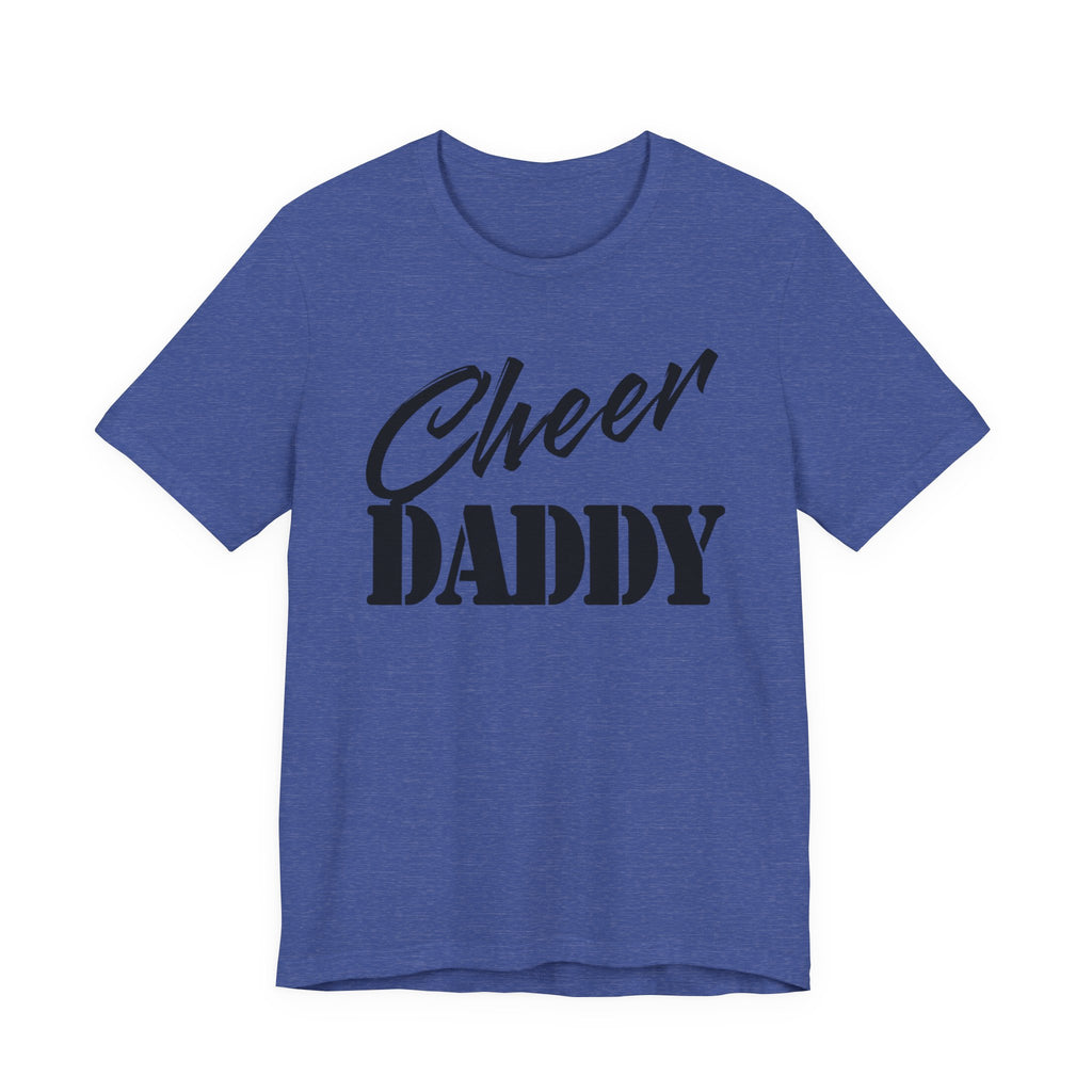 Cheer Daddy T-Shirt —Black