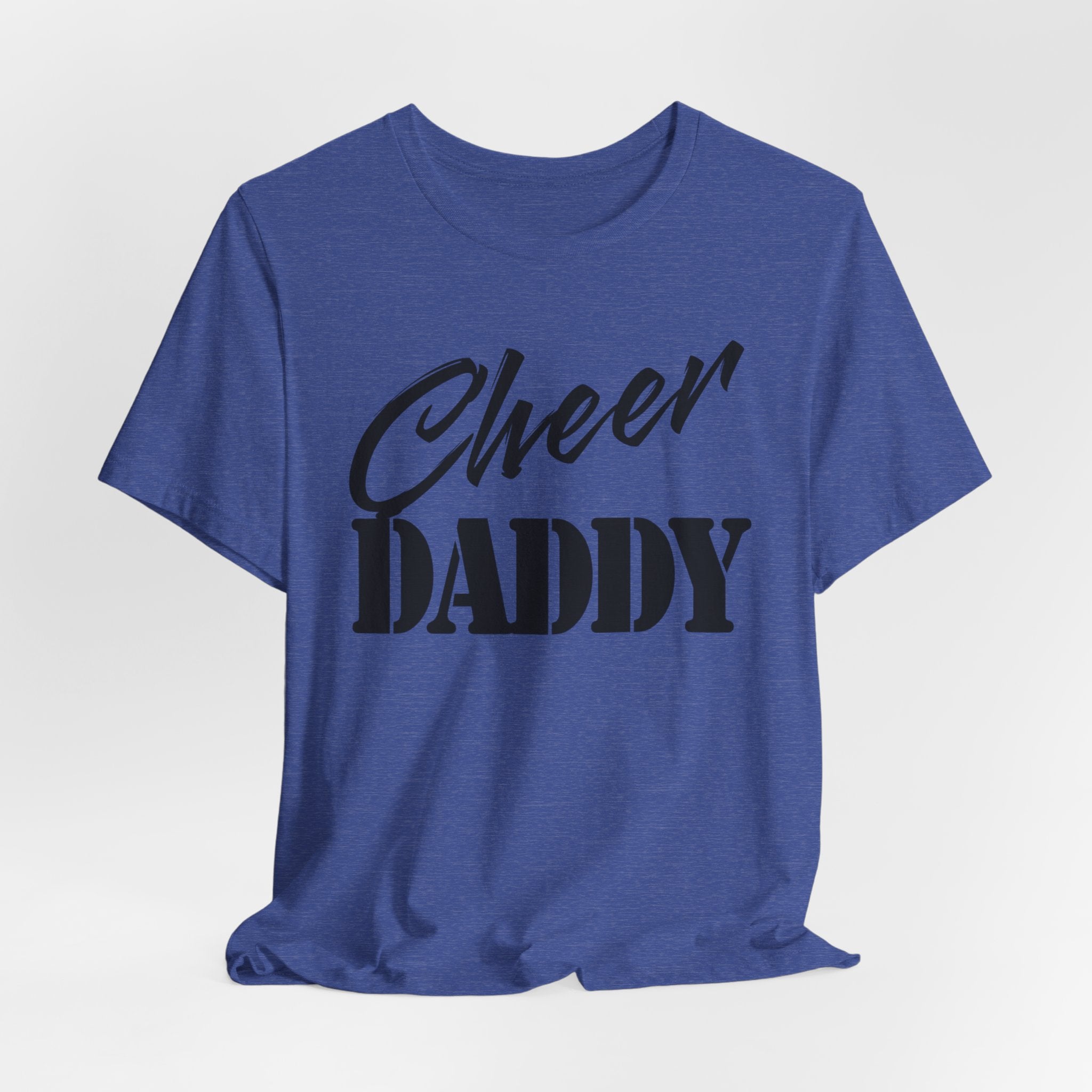 Cheer Daddy T-Shirt —Black