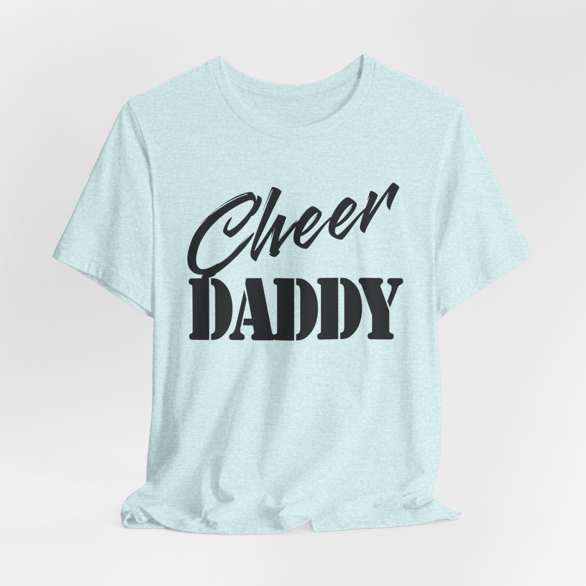 Cheer Daddy T-Shirt —Black
