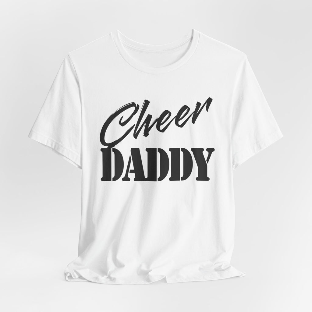 Cheer Daddy T-Shirt —Black