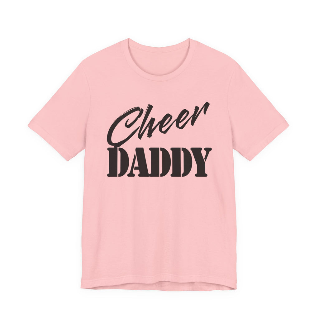 Cheer Daddy T-Shirt —Black