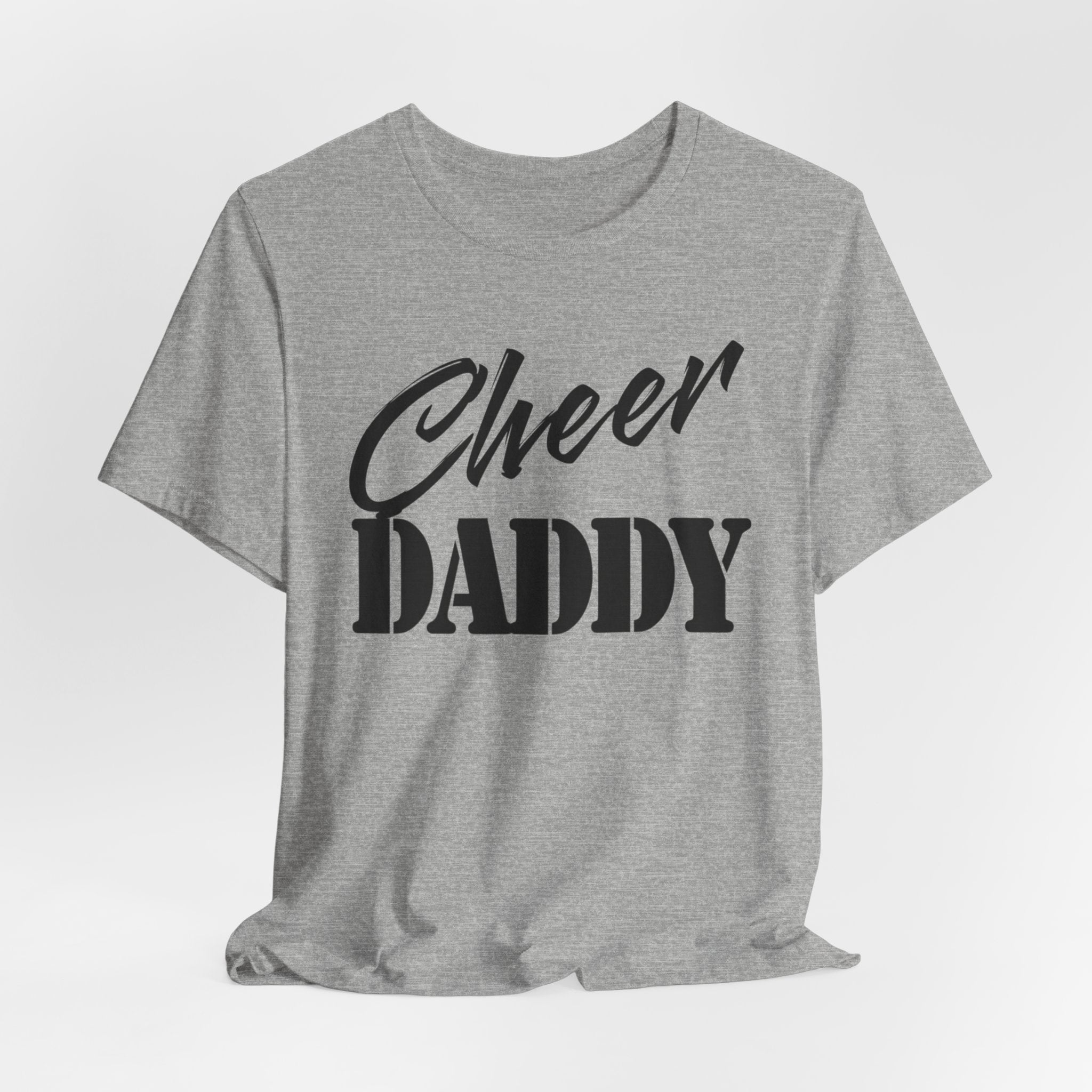 Cheer Daddy T-Shirt —Black