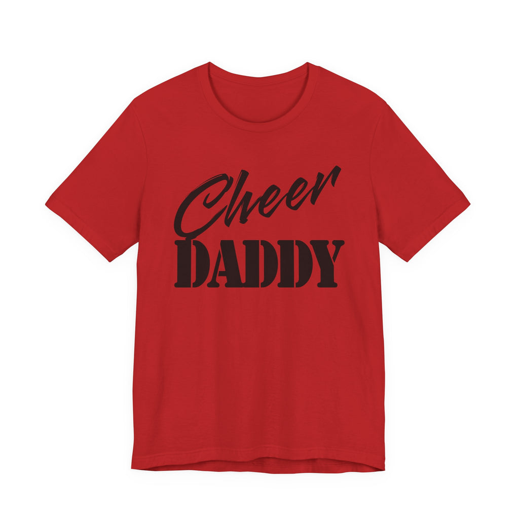 Cheer Daddy T-Shirt —Black