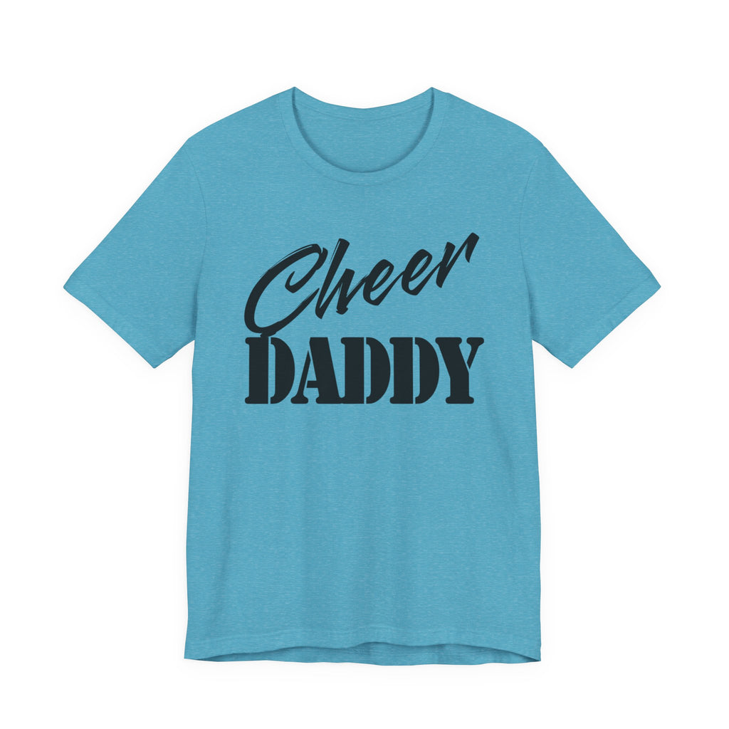 Cheer Daddy T-Shirt —Black