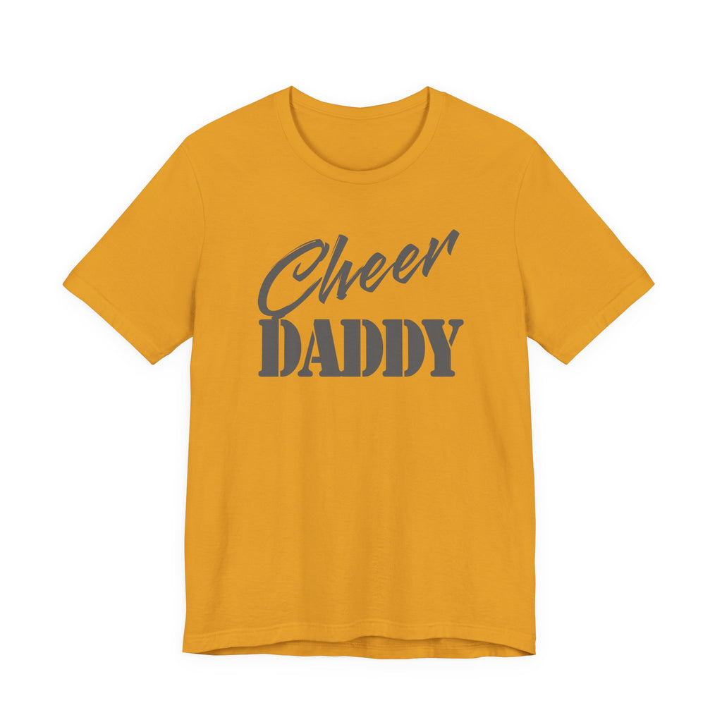 Cheer Daddy T-Shirt — Proud Cheerleading Dad Tee