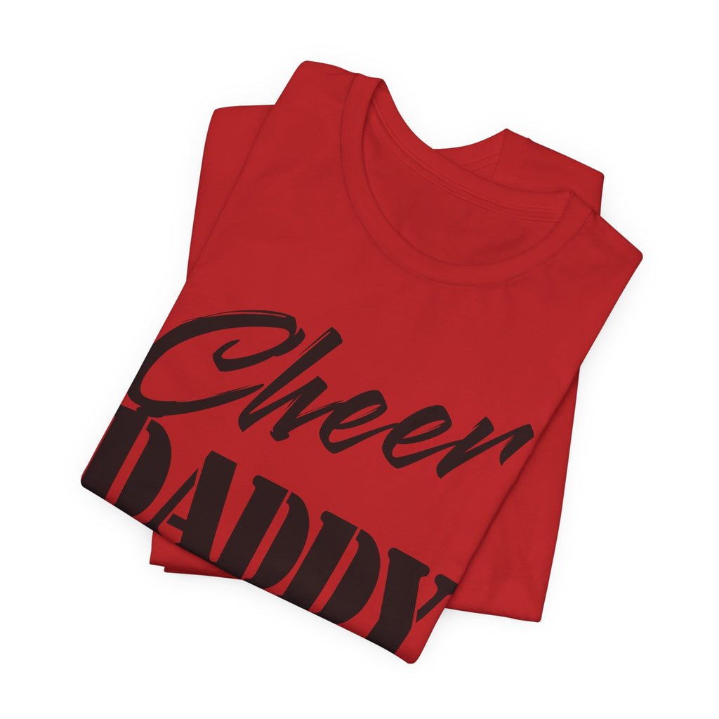Cheer Daddy T-Shirt —Black