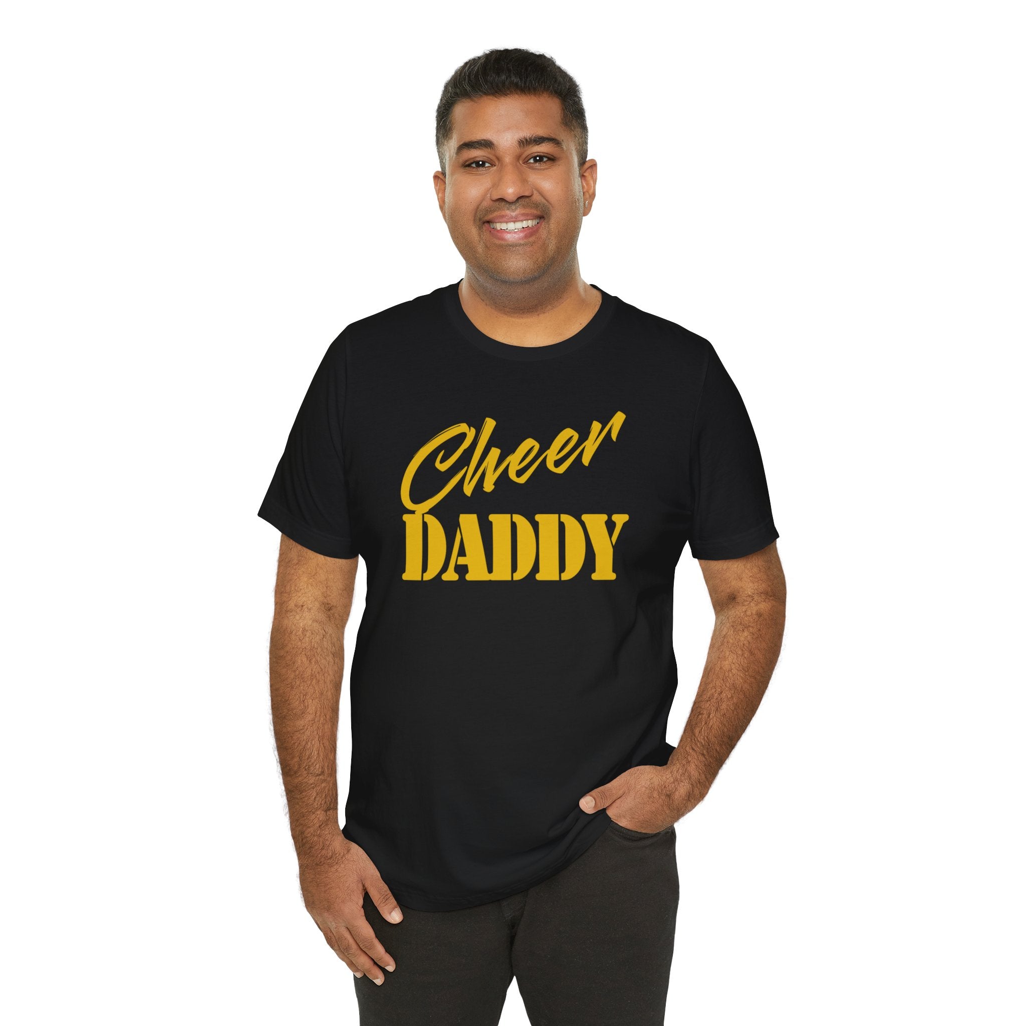 Cheer Daddy T-Shirt — Dad Spirit Shirt for Cheerleading Parents