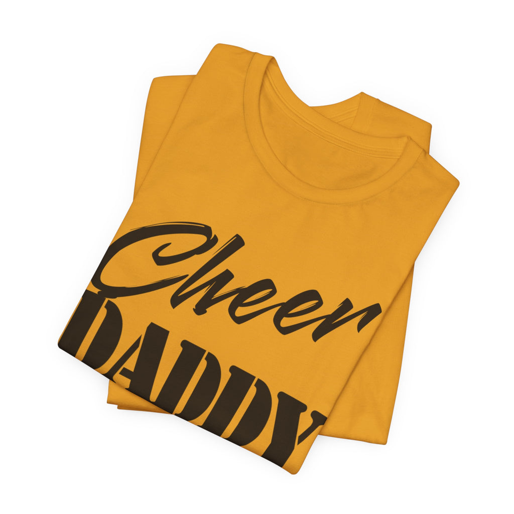 Cheer Daddy T-Shirt —Black