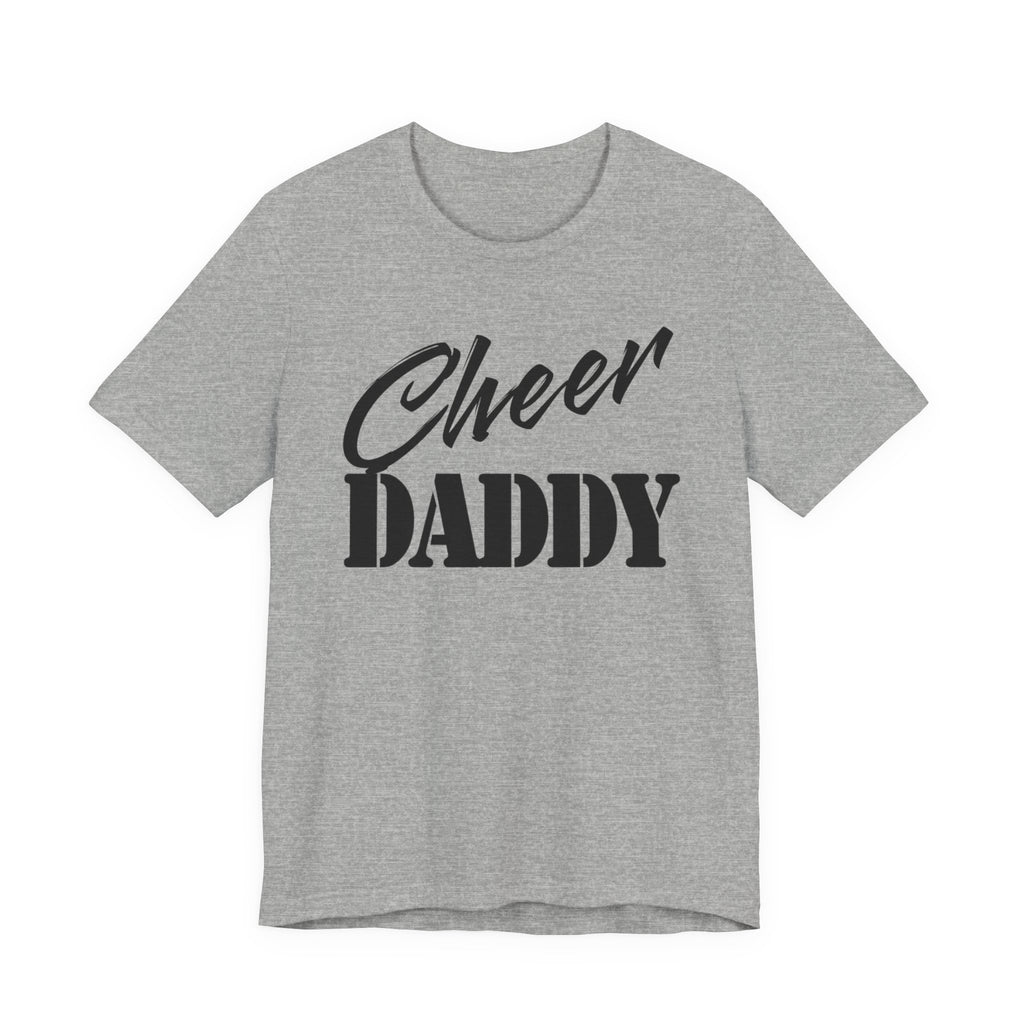 Cheer Daddy T-Shirt —Black